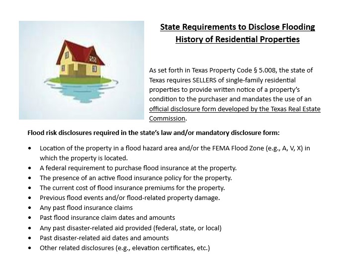 flood disclosure
